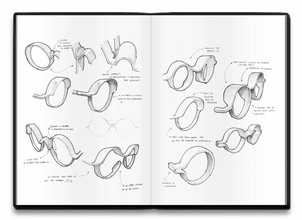 carnet croquis chain