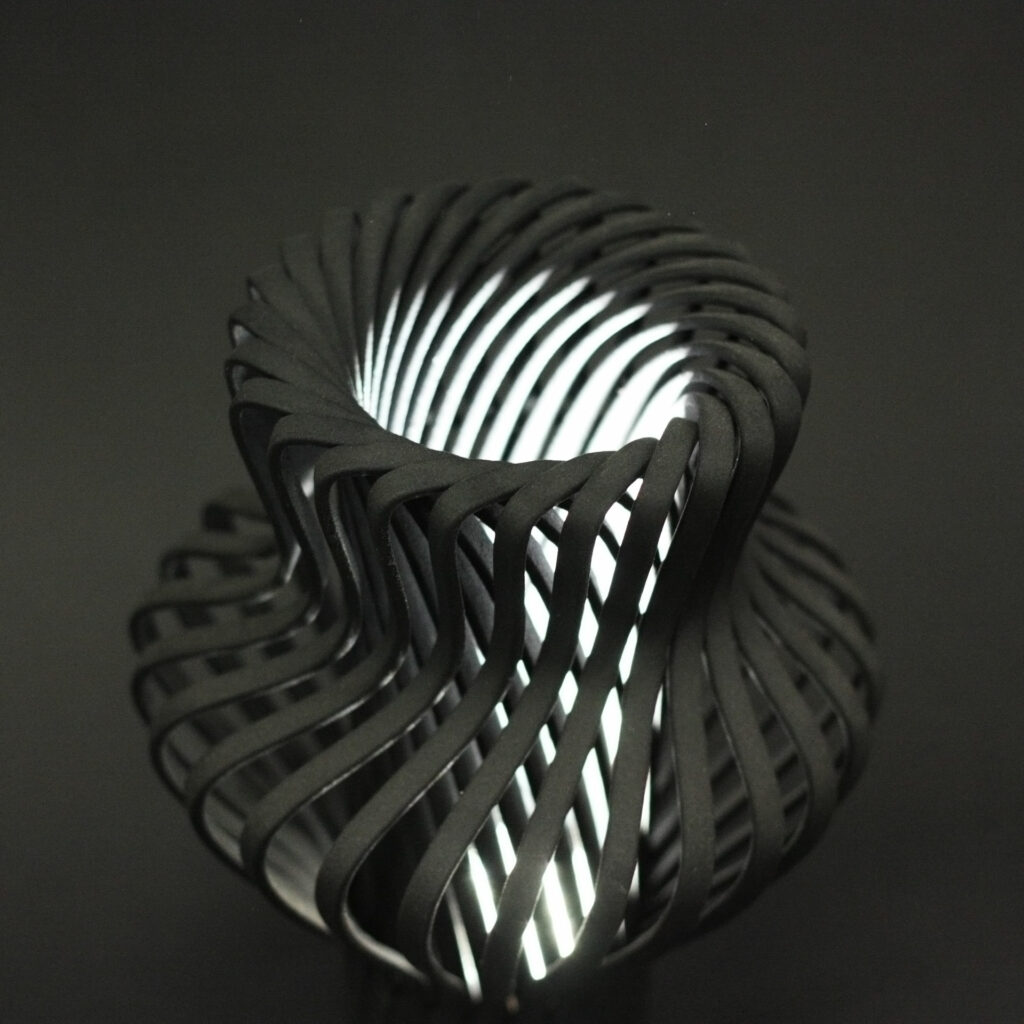 réminiscence, collection de lampe imprimées en 3D