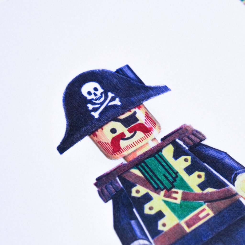 illustration lego barberouge – Image 3