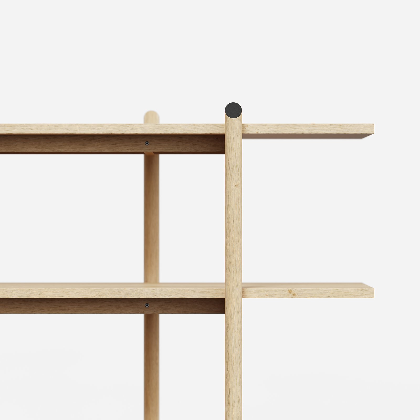 pilotis 8 détail d'une étagère design pilotis