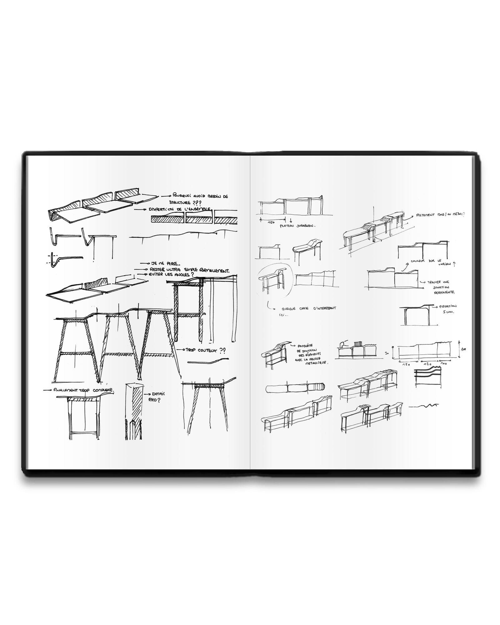 croquis du projet platô par alix videlier.