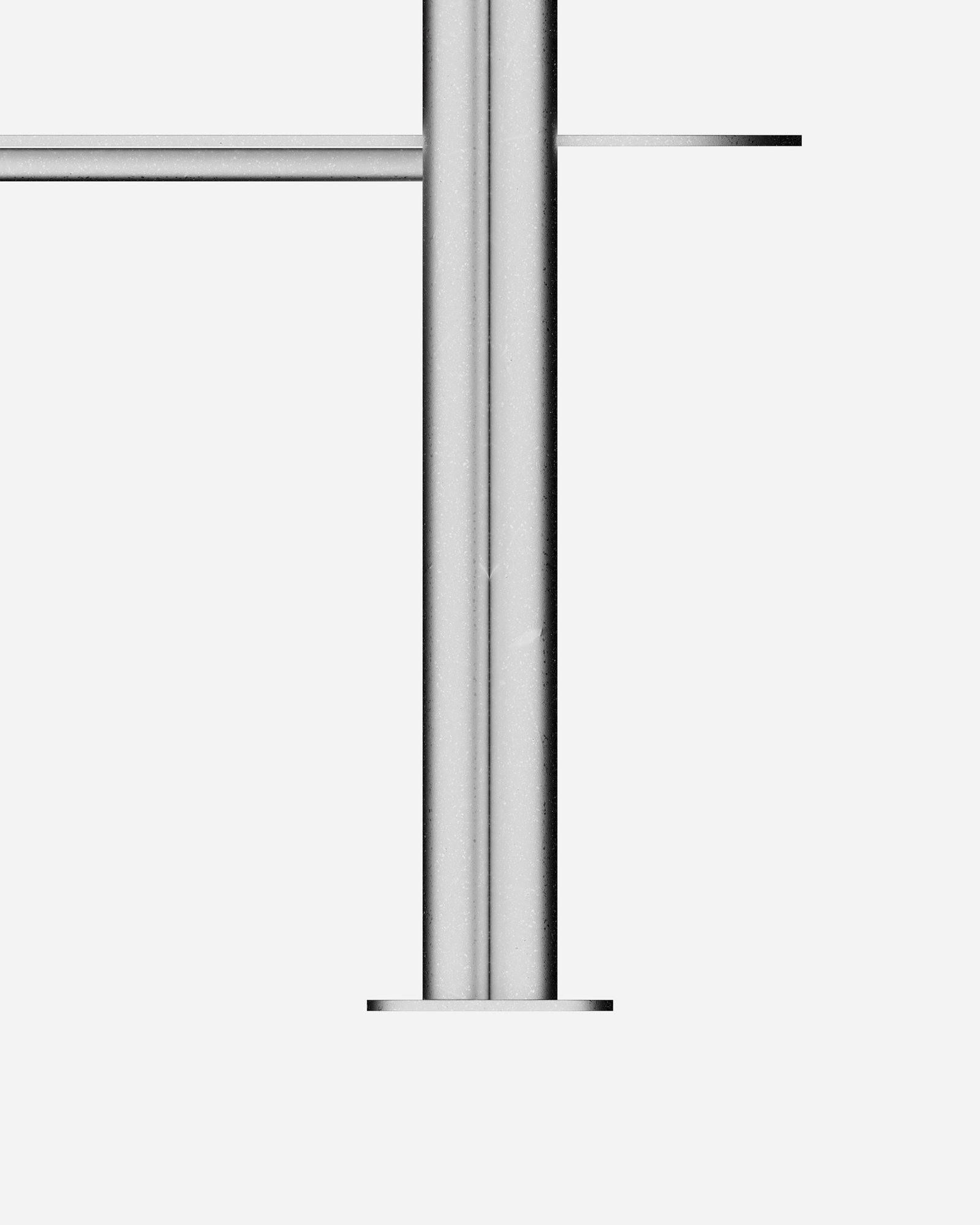 détail d'un pied de platô, collection de console par alix videlier design studio à Strasbourg.